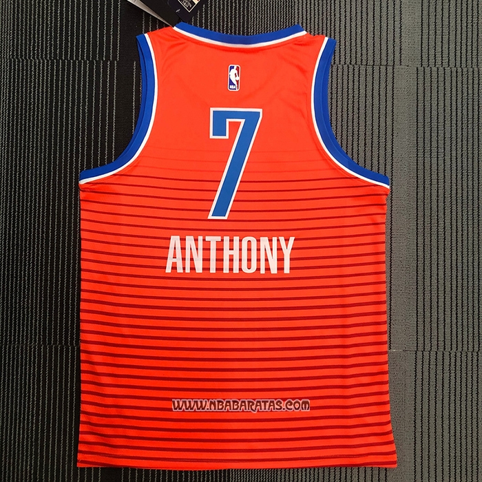 Camiseta Oklahoma City Thunder Darius Bazley #7 Statement 2021 Naranja